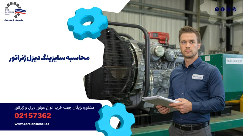سایزینگ دیزل ژنراتور توسط مهندسین پارسیان دیزل
